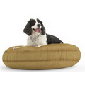 X-Large Round Pillow Wuf Fuf Microsuede (Espresso)